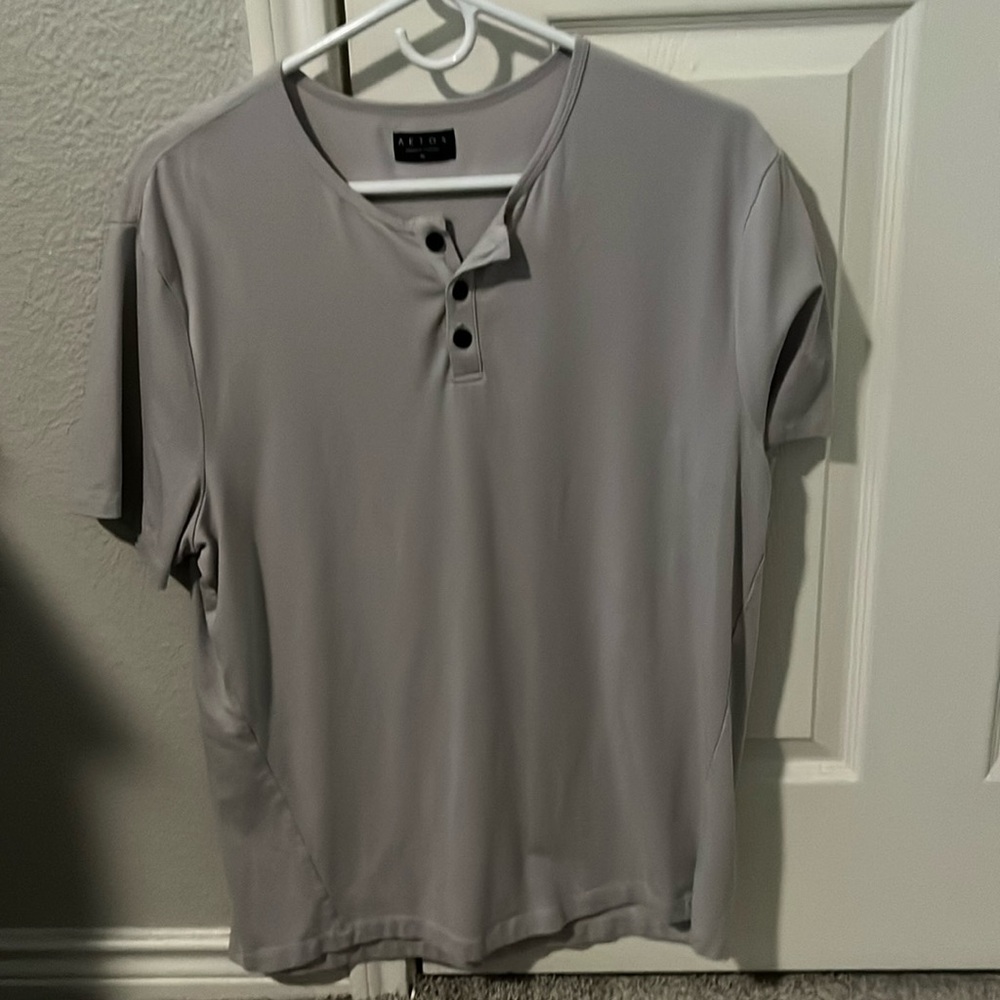Aetos short sleeve Henley
